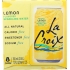 LaCroix Lemon Sparkling Water, 8 Pack, 96 oz