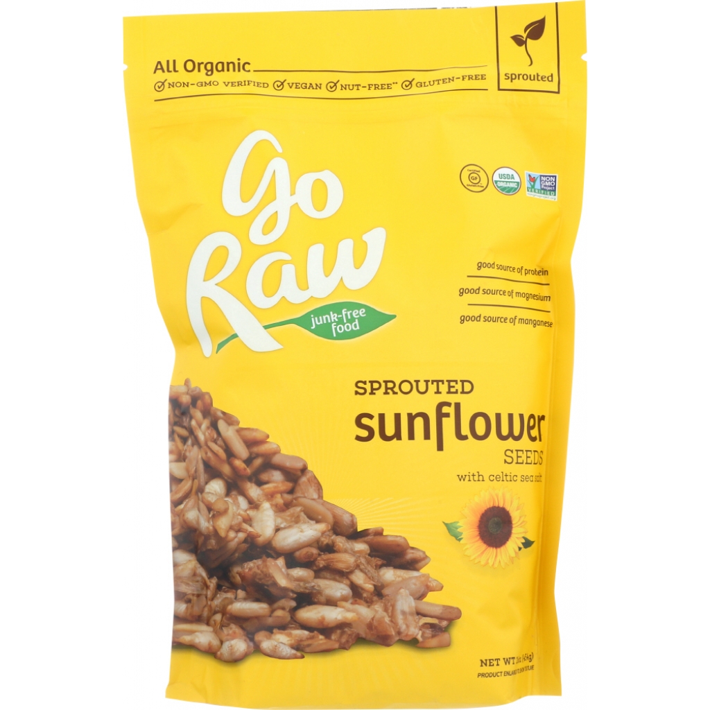 Organic Sprouted Sunflower Seeds - 16 oz