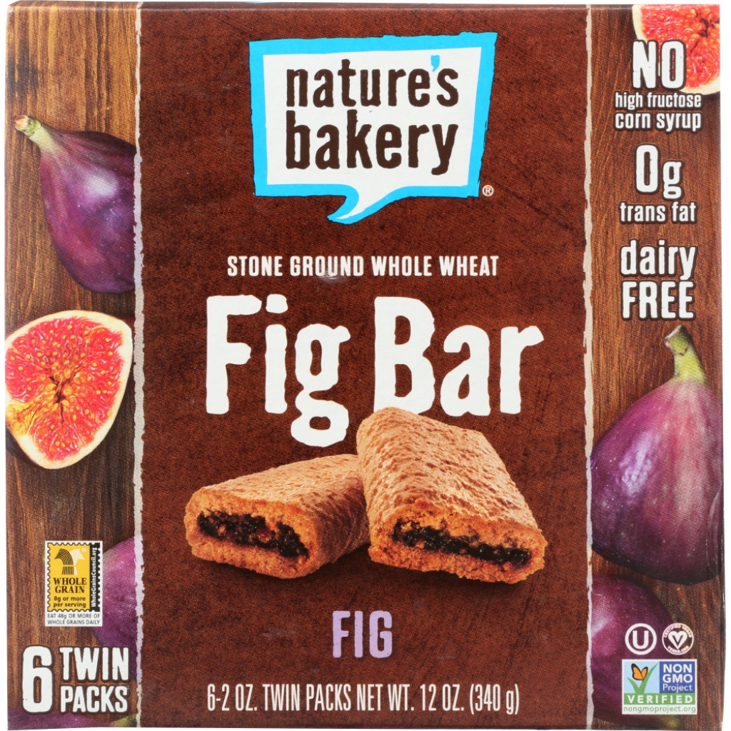 Stone Ground Whole Wheat Fig Bars, 12 oz