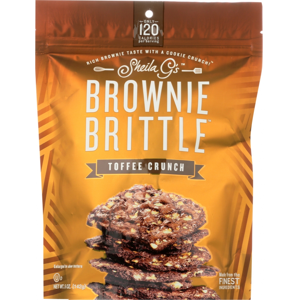 Toffee Crunch Brownie Brittle, 5 oz