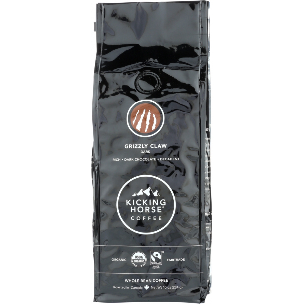 Premium Grizzly Claw Whole Bean Coffee - 10 oz