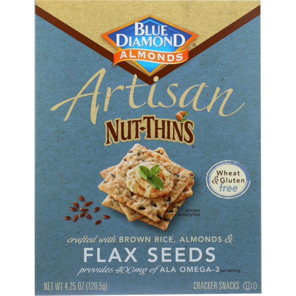 Nut Thins Artisan Crackers - Almonds & Flax