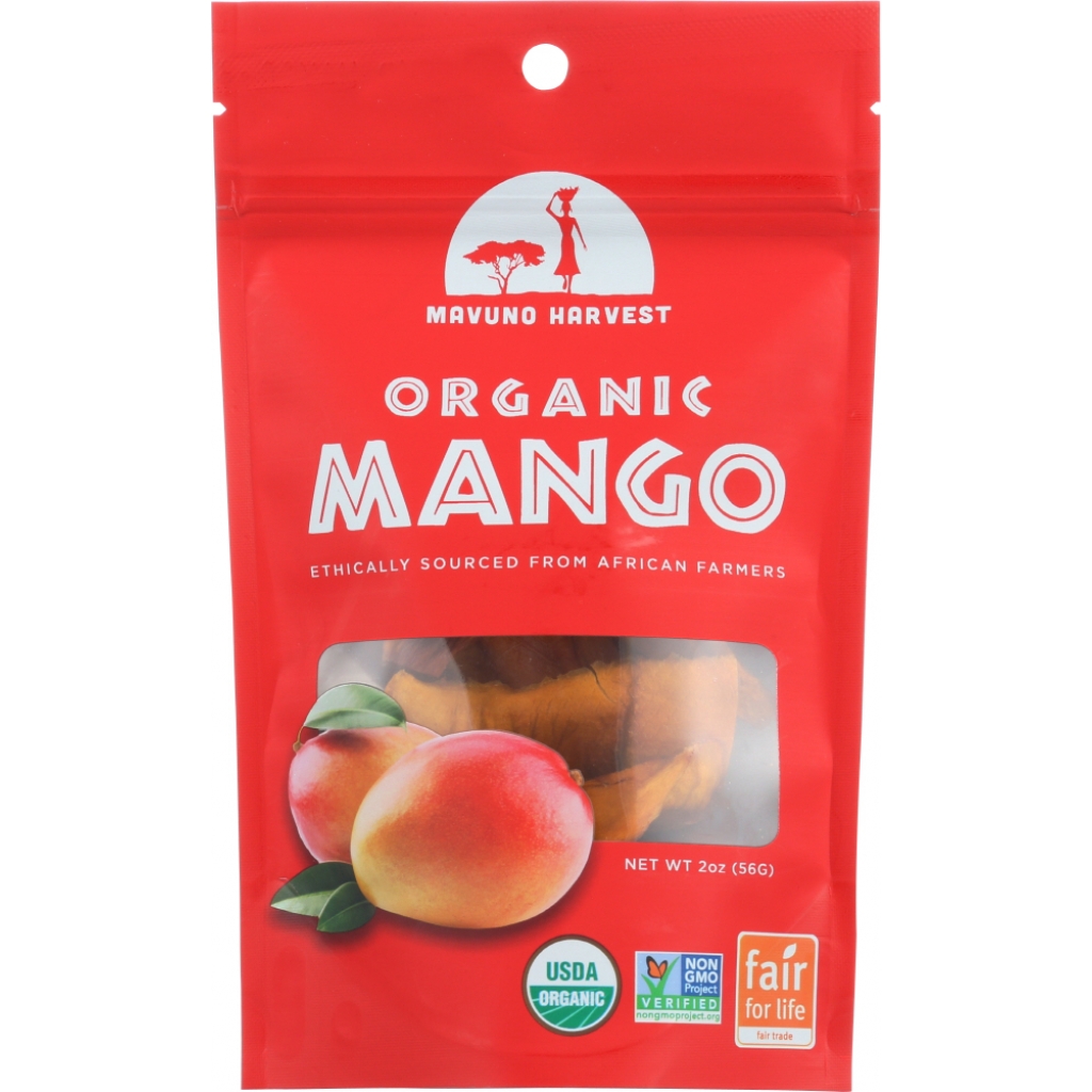 Organic Dried Mango - 2 oz