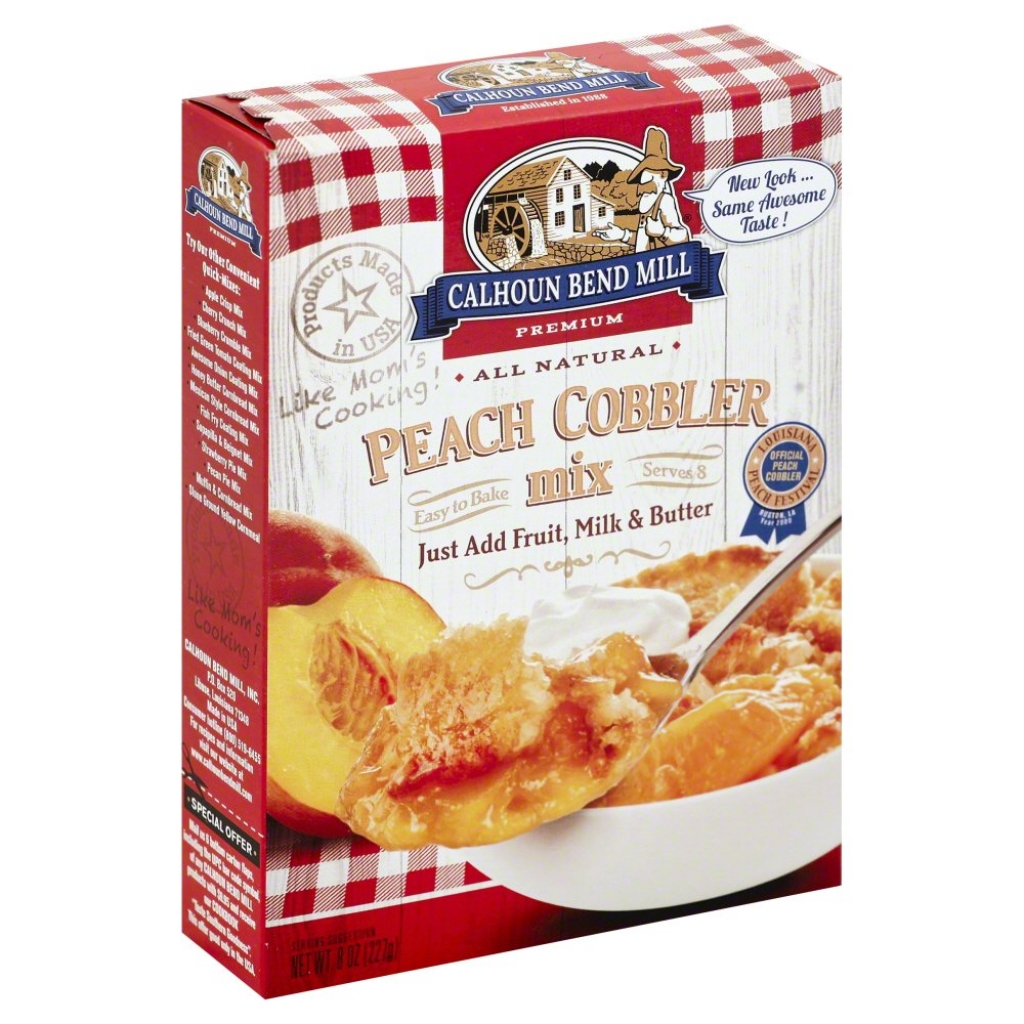 All Natural Peach Cobbler Mix - 8 oz