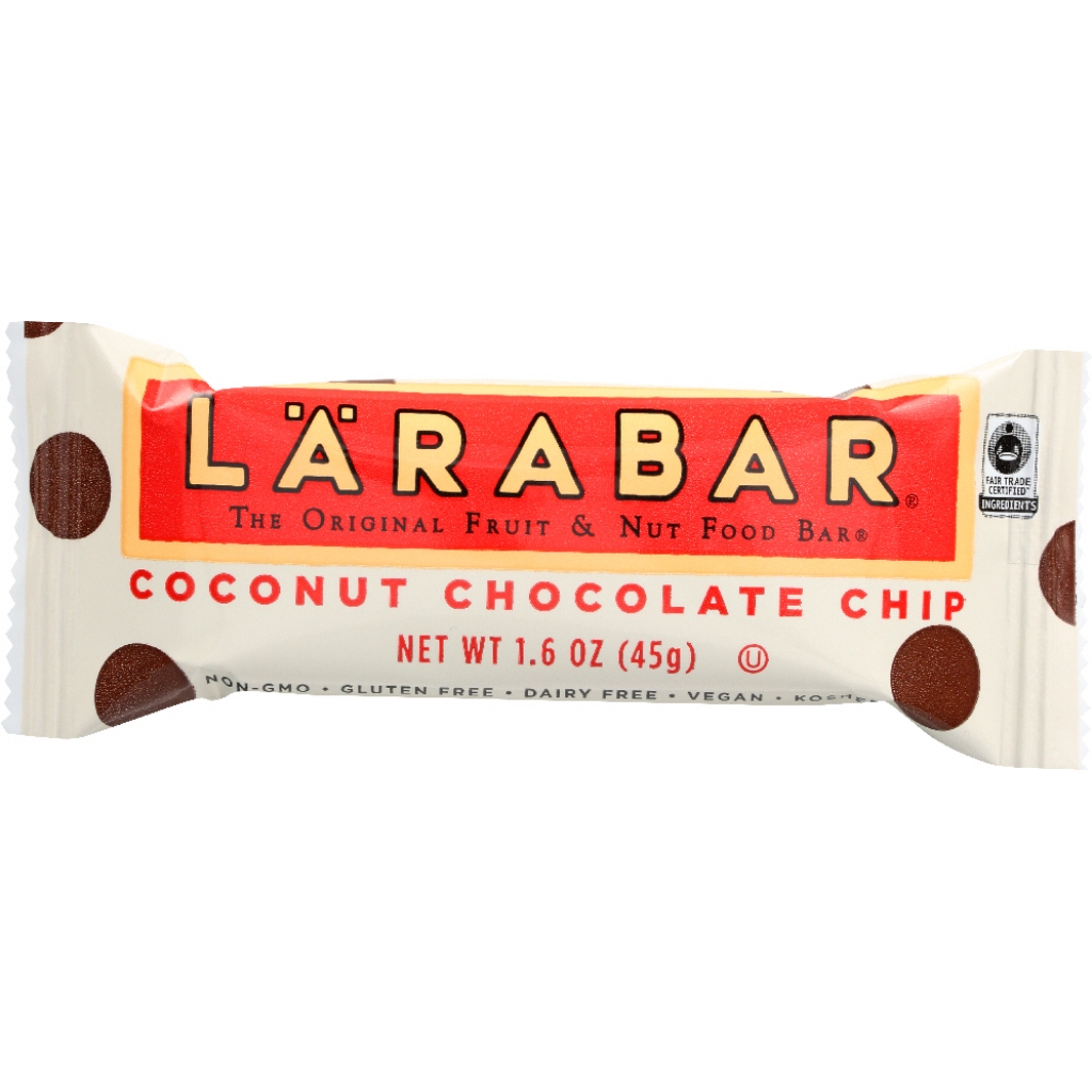 Coconut Chocolate Chip Fruit and Nut Bar - 1.6 oz