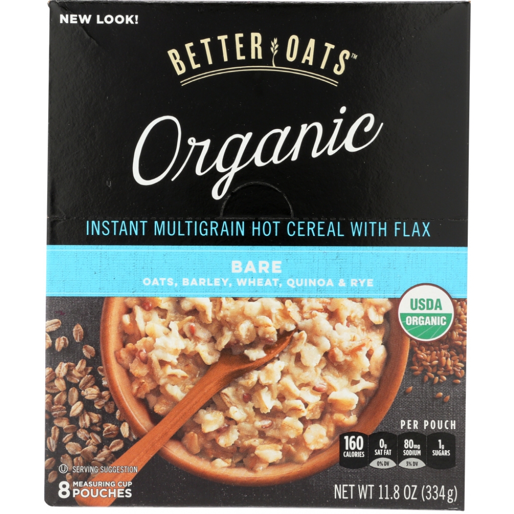 Instant Multigrain Hot Cereal with Flax, 11.8 oz