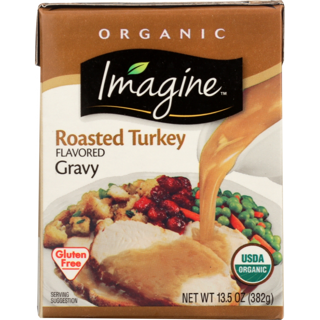 Organic Turkey Flavored Gravy, 13.5 oz