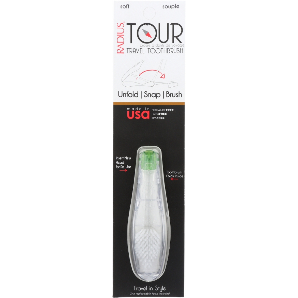 Travel Toothbrush Soft, 1 ea