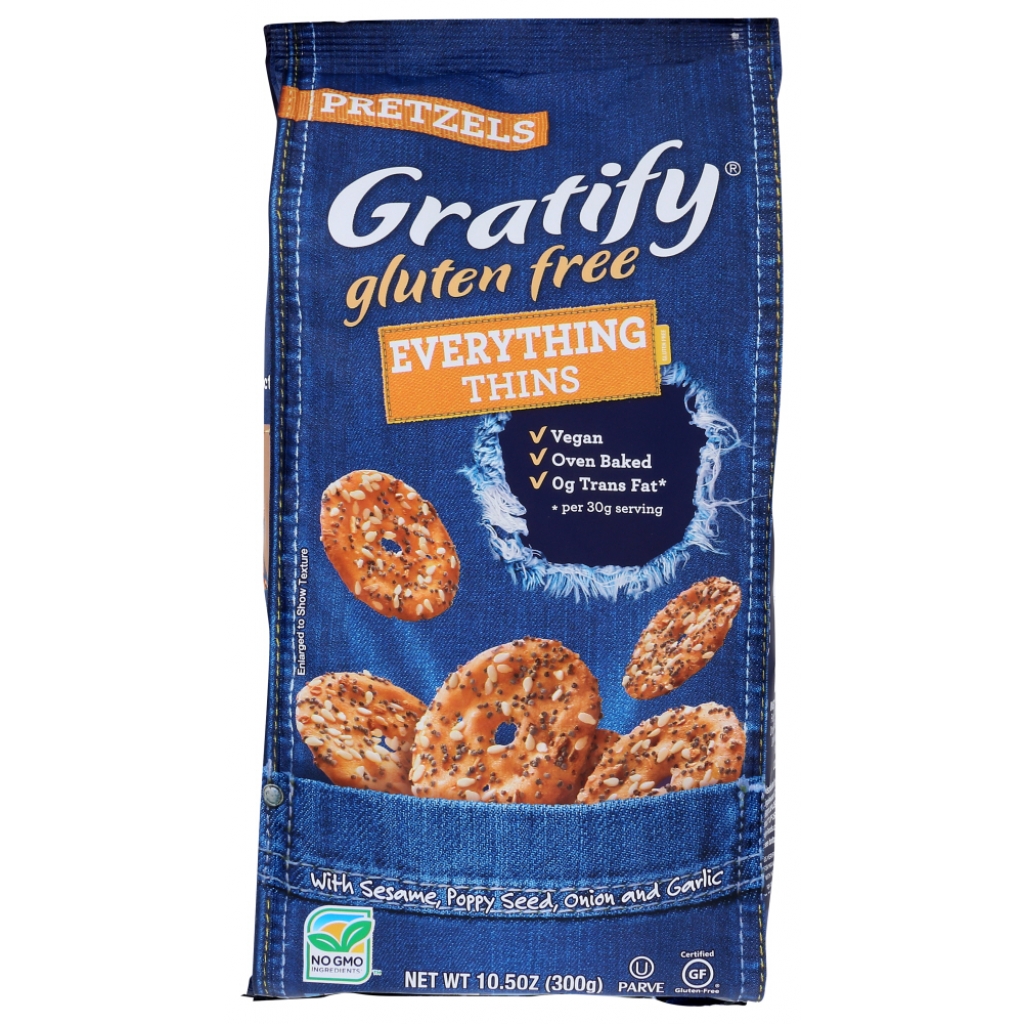 Gluten-Free Everything Thins Pretzels, 10.5 oz