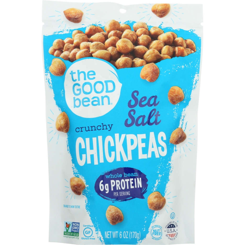 Crunchy Chickpeas with Sea Salt