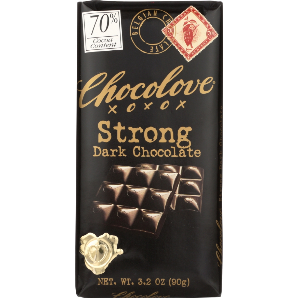 Rich Belgian Dark Chocolate Bar - 3.2 oz