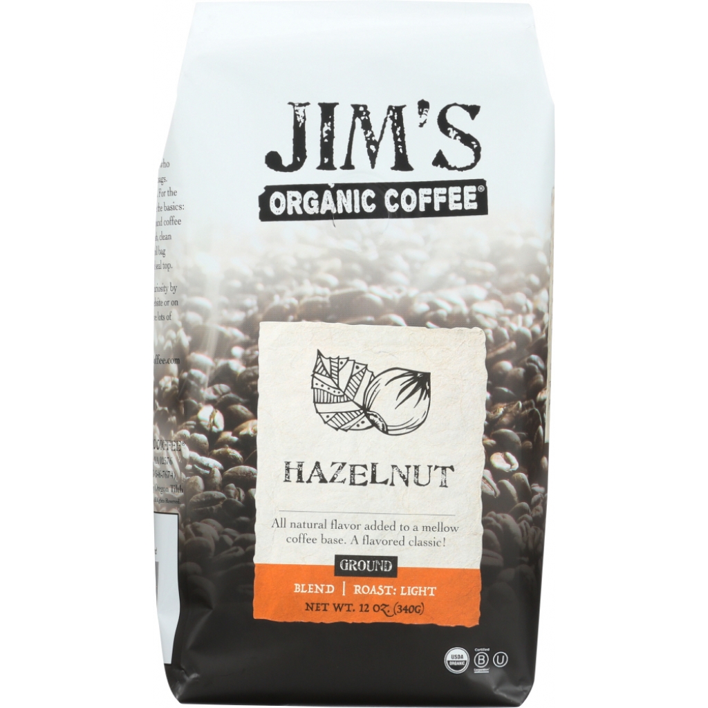 Flavored Hazelnut Ground Coffee - 12 OZ