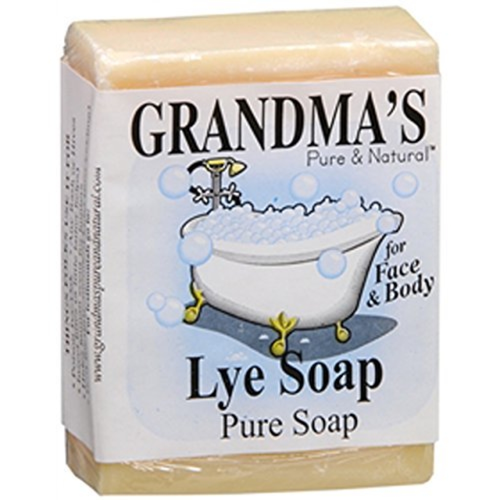 Natural Lye Soap for Sensitive Skin, 6 oz