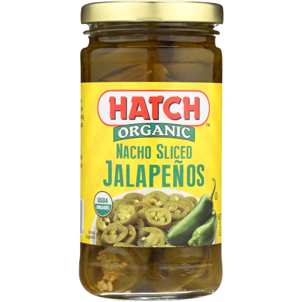 Organic Nacho Sliced Jalapenos - 12 oz