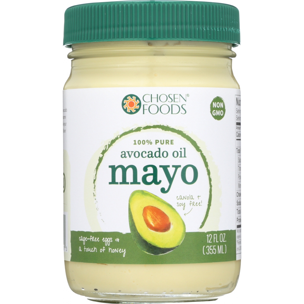 100% Pure Avocado Oil Mayonnaise