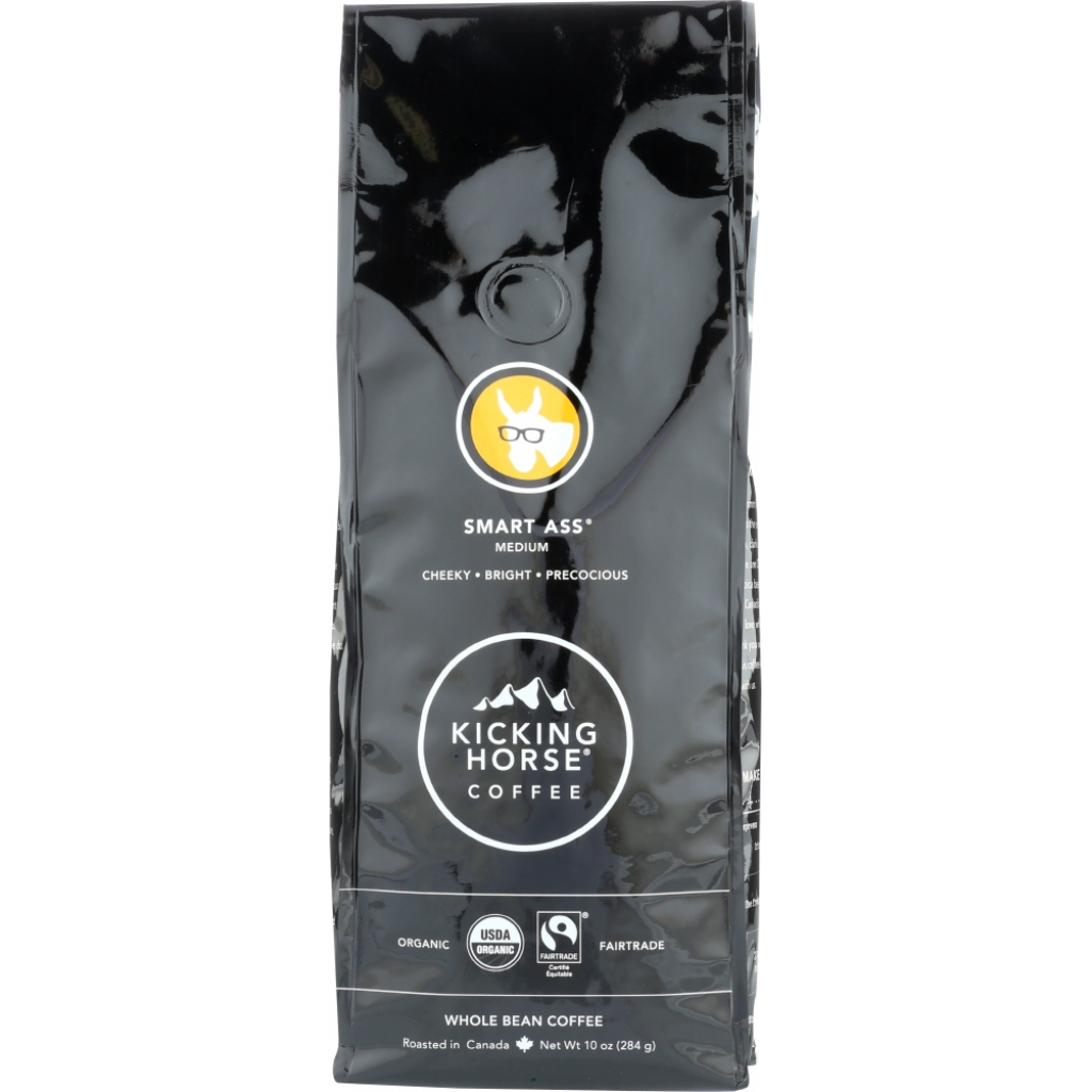 Organic Smart Ass Medium Roast Coffee - 10 oz