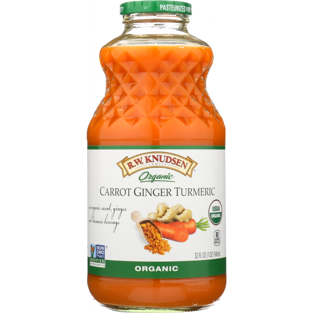 Organic Turmeric Ginger Carrot Juice - 32 oz