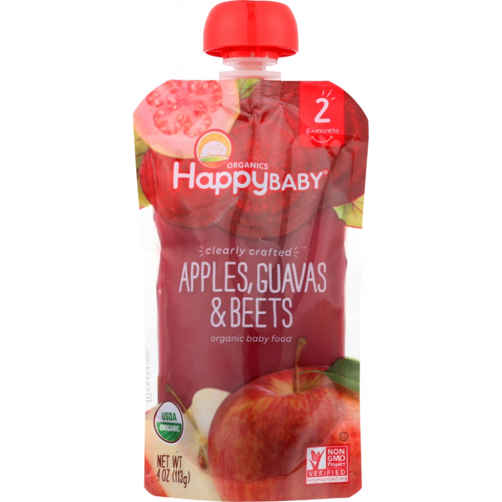 Happy Baby Organic Purees: Sweet Potato & Guavas