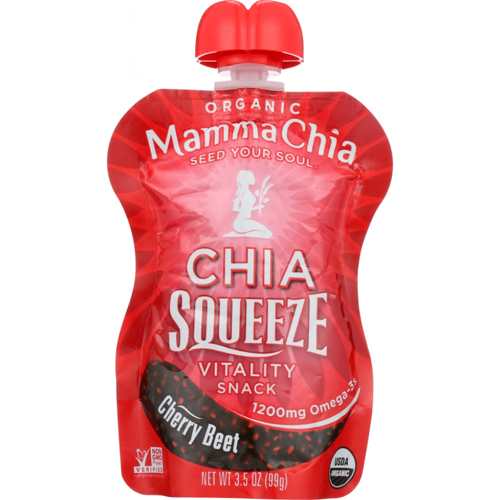 Organic Cherry Beet Chia Squeeze, 3.5 oz