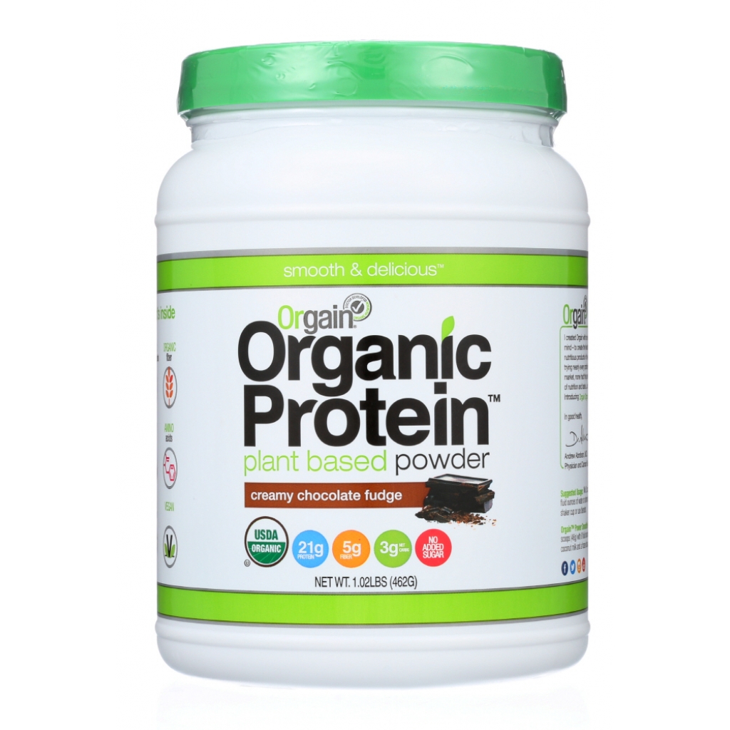 Organic Chocolate Fudge Protein Powder