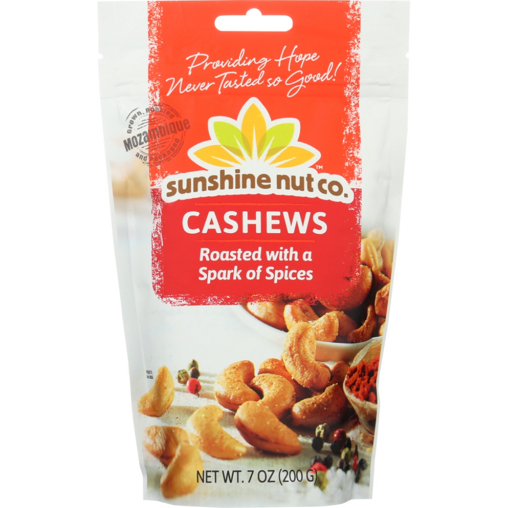 Roasted Spiced Cashews, 7 oz