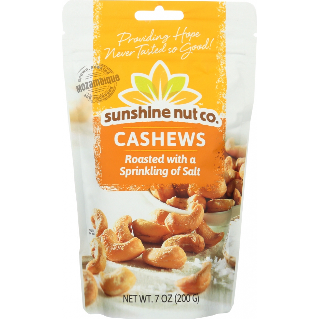 Roasted and Salted Cashews - Gourmet Snack Choice