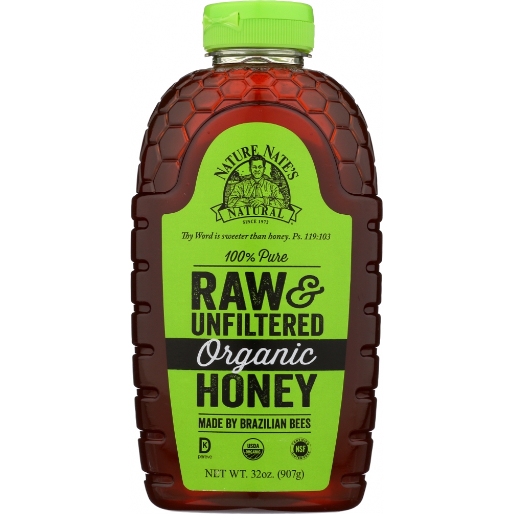 Nature Nate's Organic Raw Honey