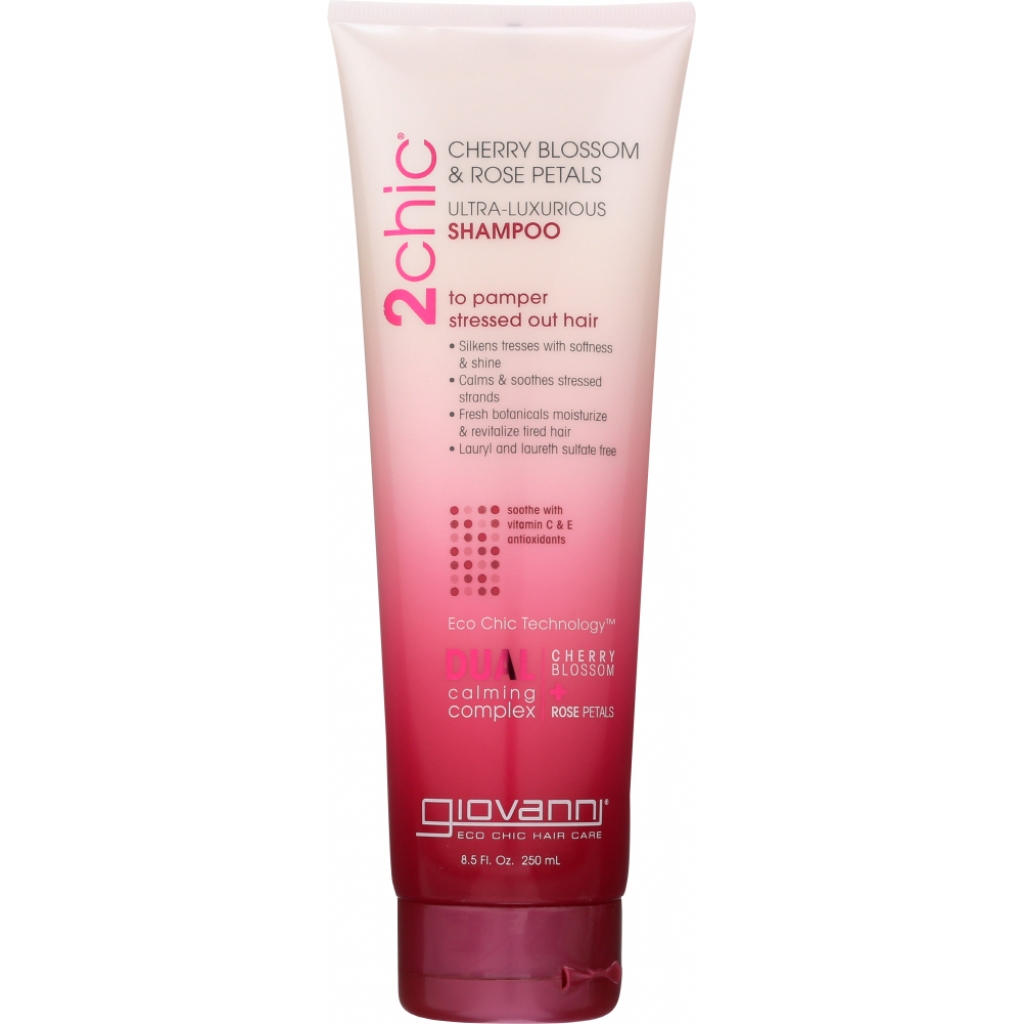 2Chic Ultra-Luxurious Shampoo - Cherry Blossoms & Rose Petals