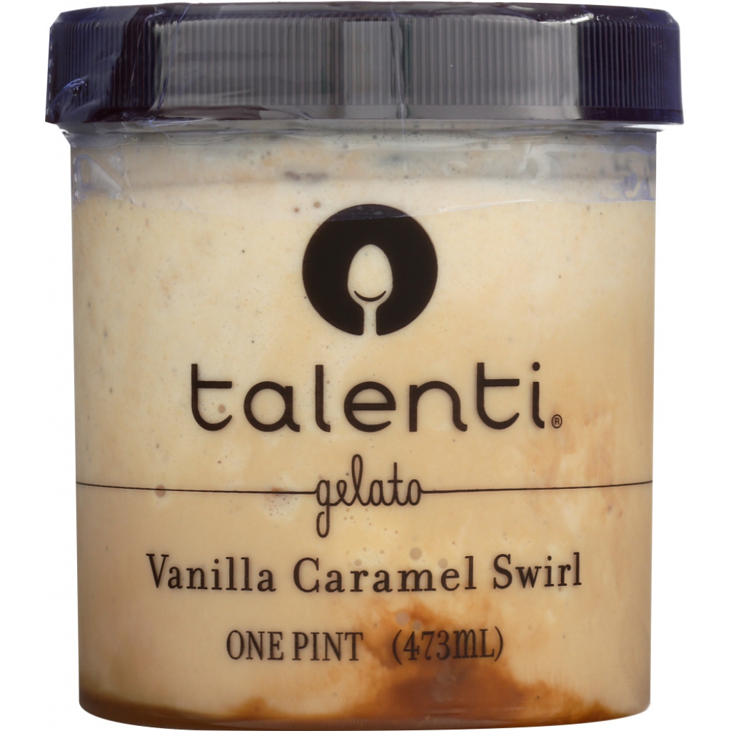 Vanilla Caramel Swirl Gelato