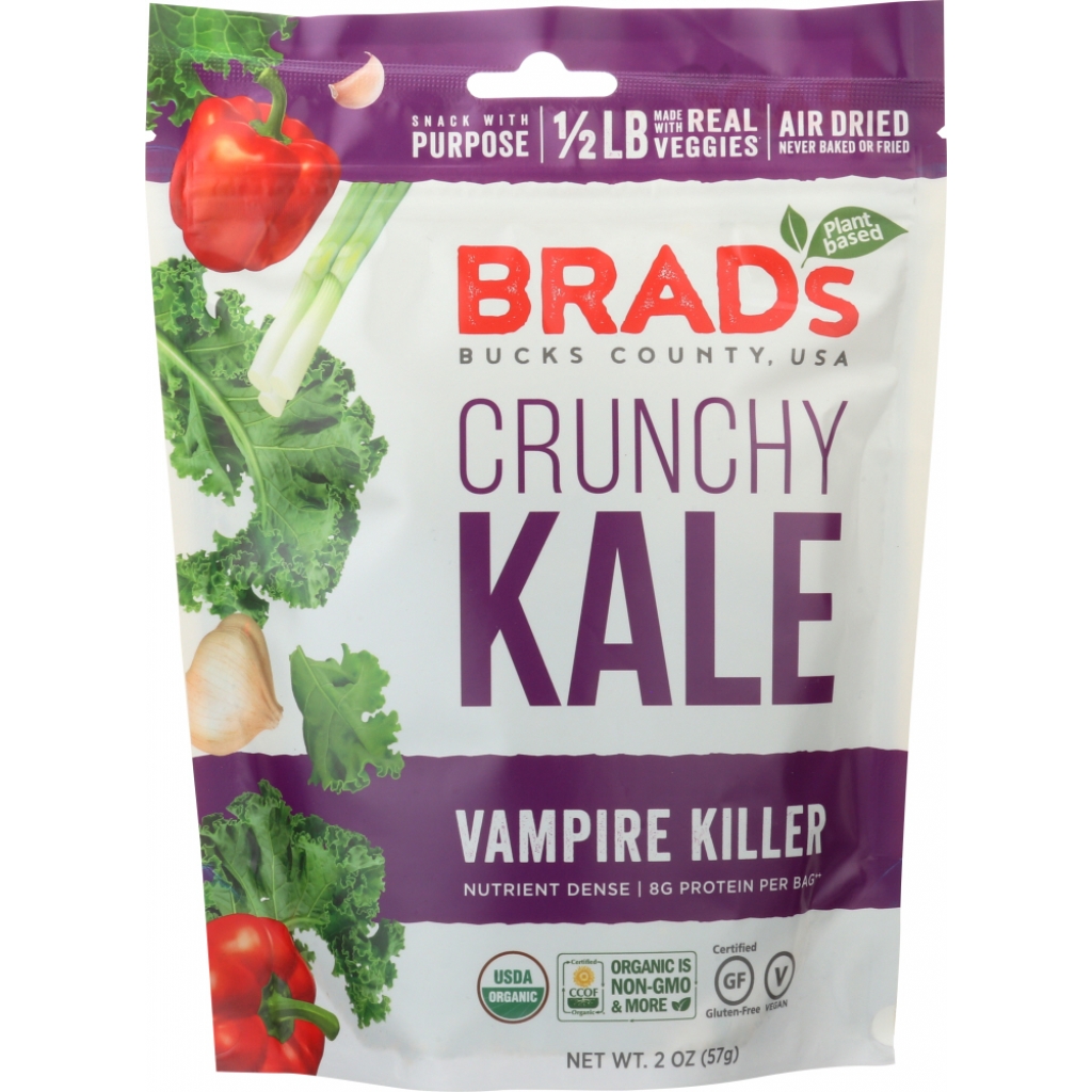 Kale Crunchy Vampire Killer - Healthy Snack