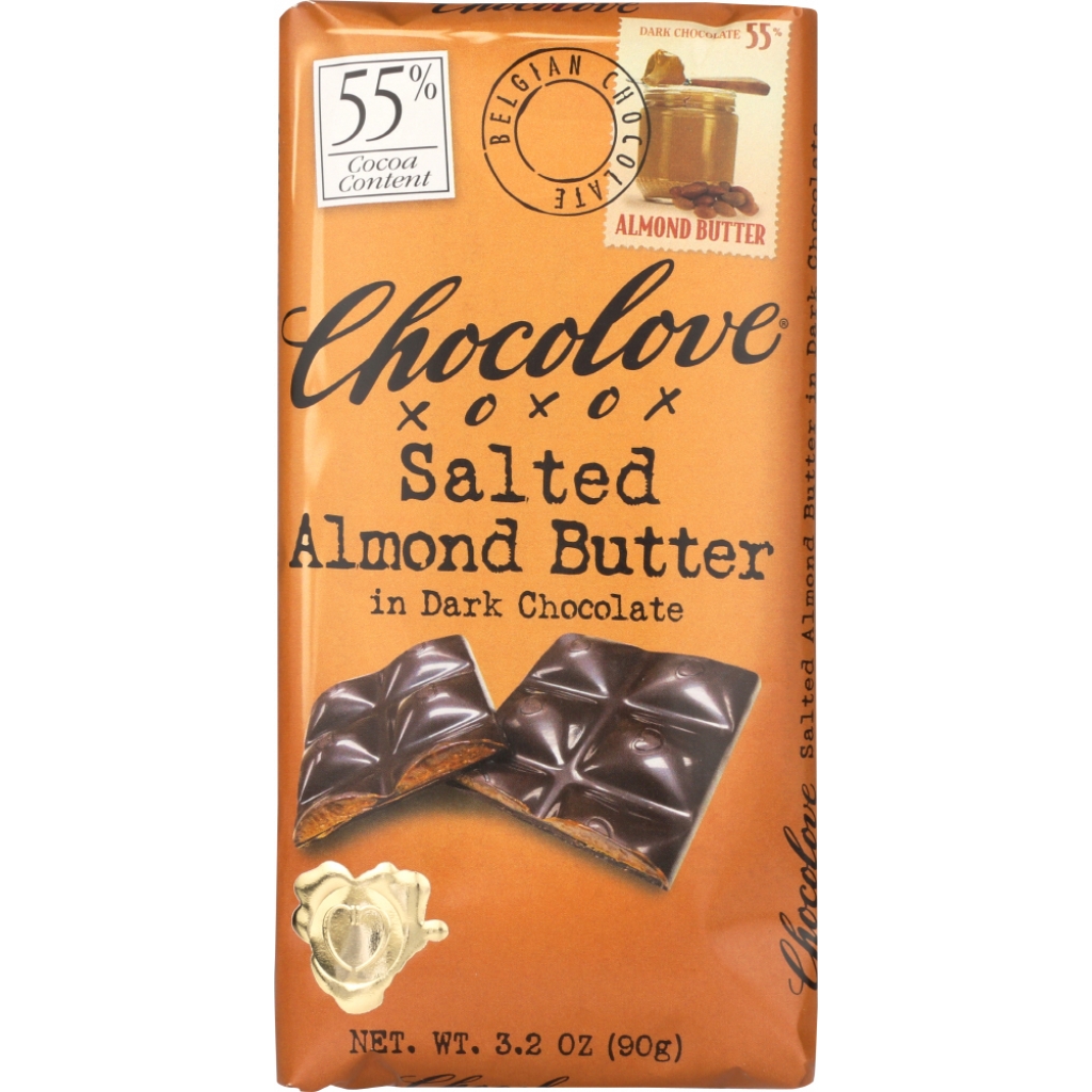 3.2 oz Dark Chocolate Almond Butter Bar