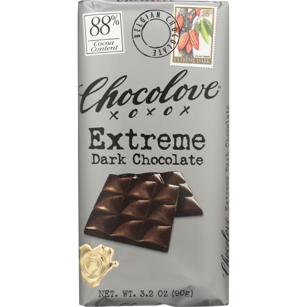 Extreme Dark Chocolate Bar - 3.2 oz