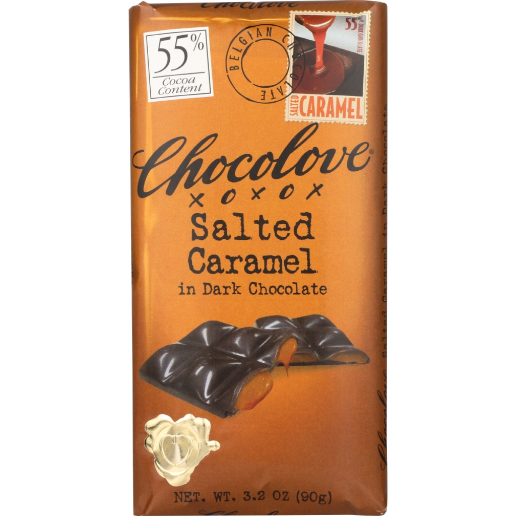 Premium Dark Chocolate Caramel Bar - 3.2 oz