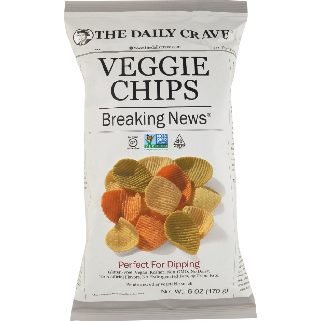 Daily Crave Veggie Chips - 6 oz