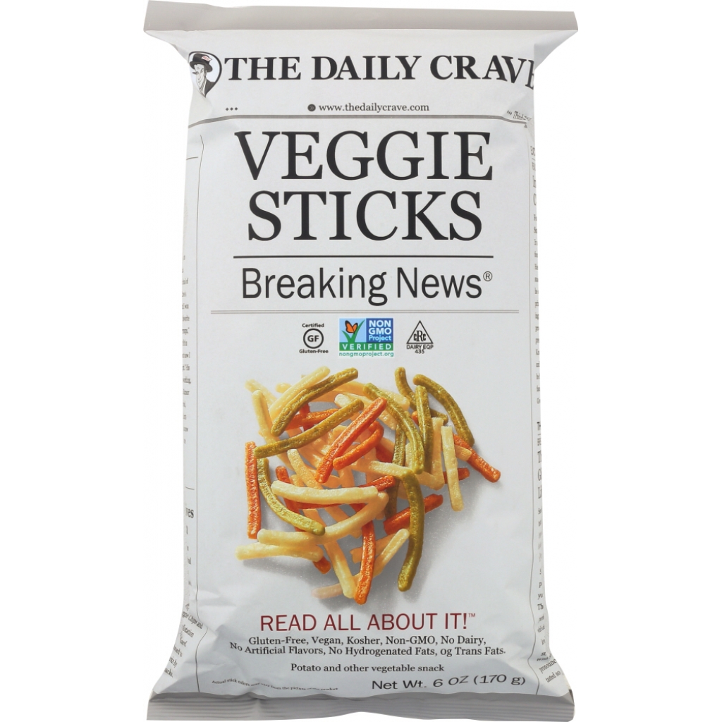 Crunchy Veggie Sticks Snack, 6 oz