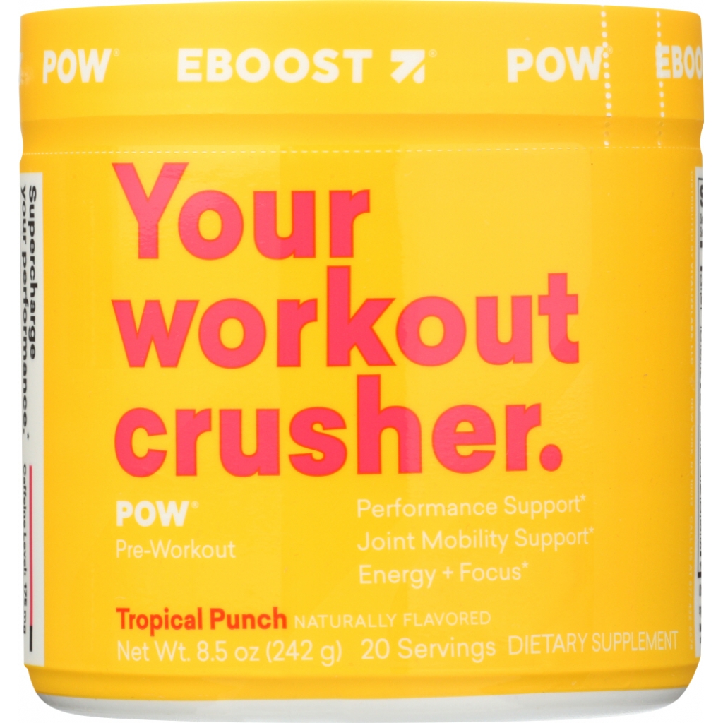 POW® Natural Pre Workout Tropical Punch