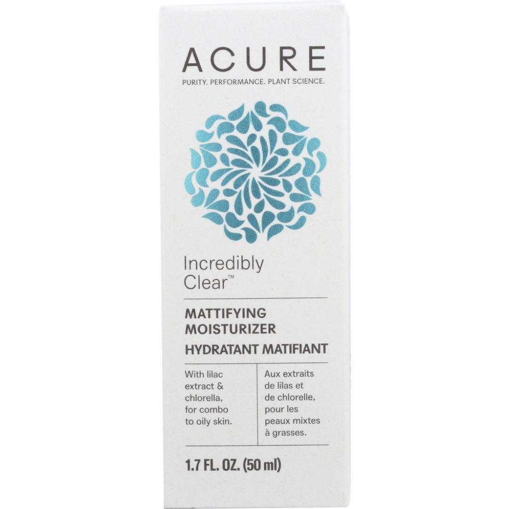 Incredibly Clear Mattifying Moisturizer - For Oily Skin