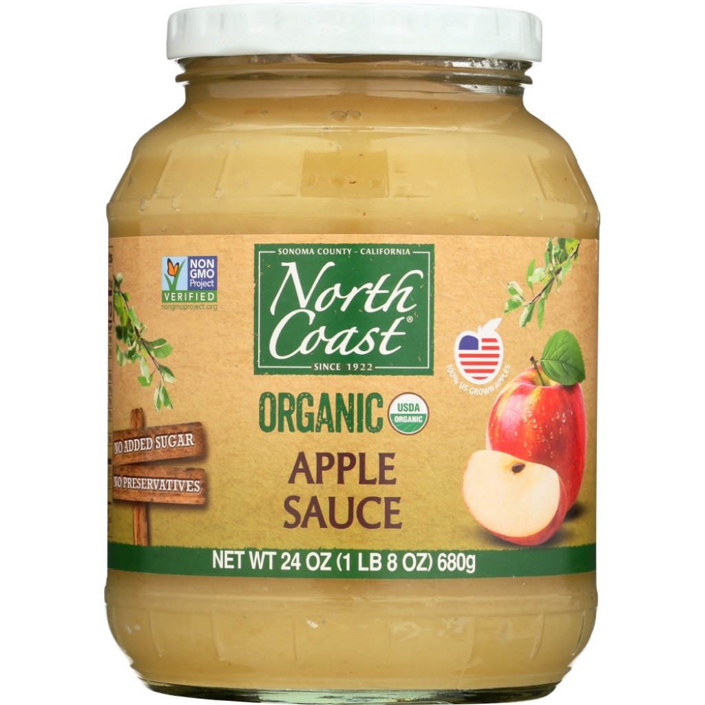 North Coast Organic Applesauce - 24 oz