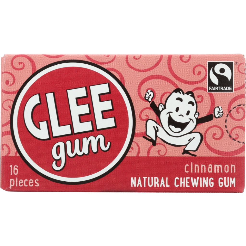 All Natural Chewing Gum - Cinnamon, 16 pieces