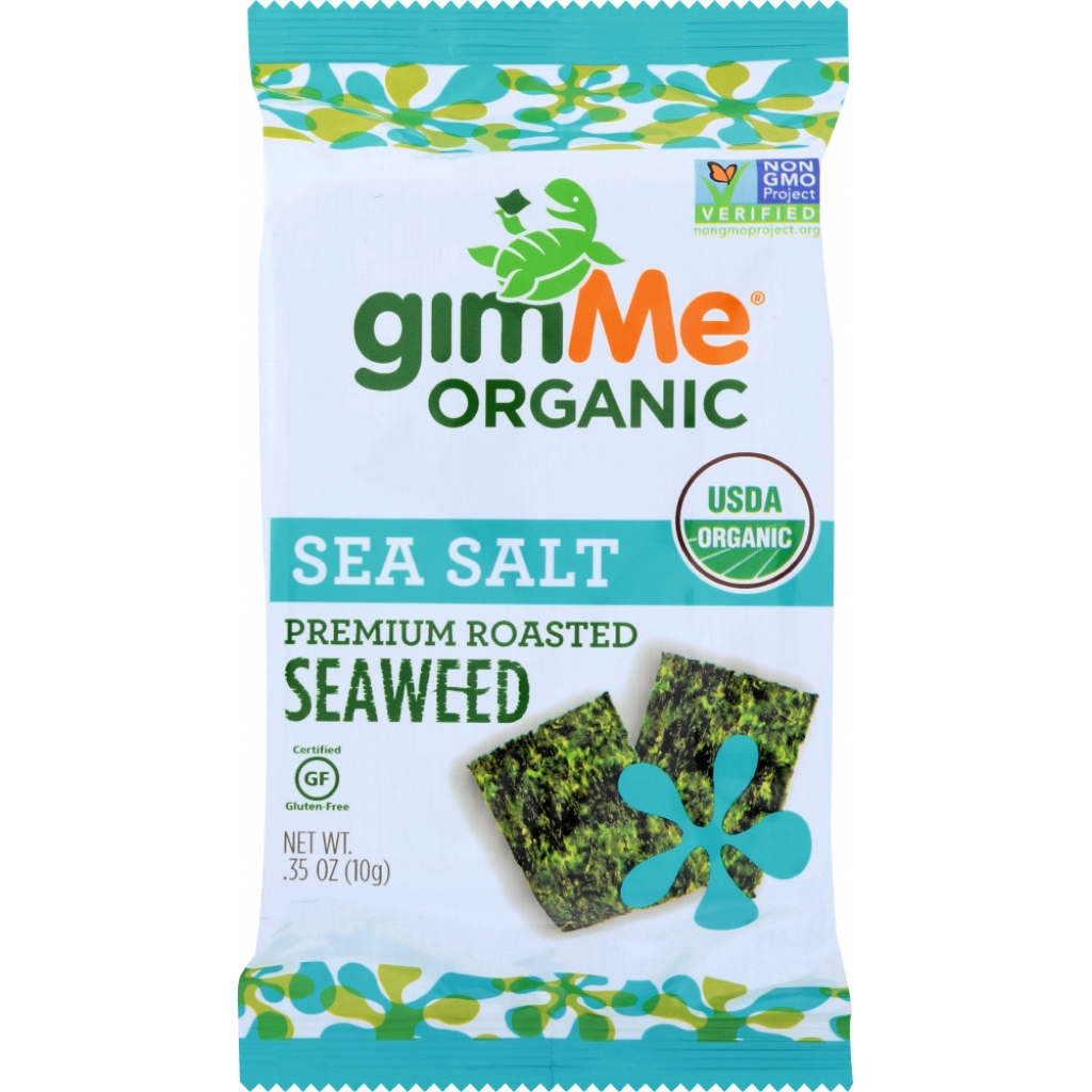 Organic Seaweed Snacks - Sea Salt (0.35 oz)