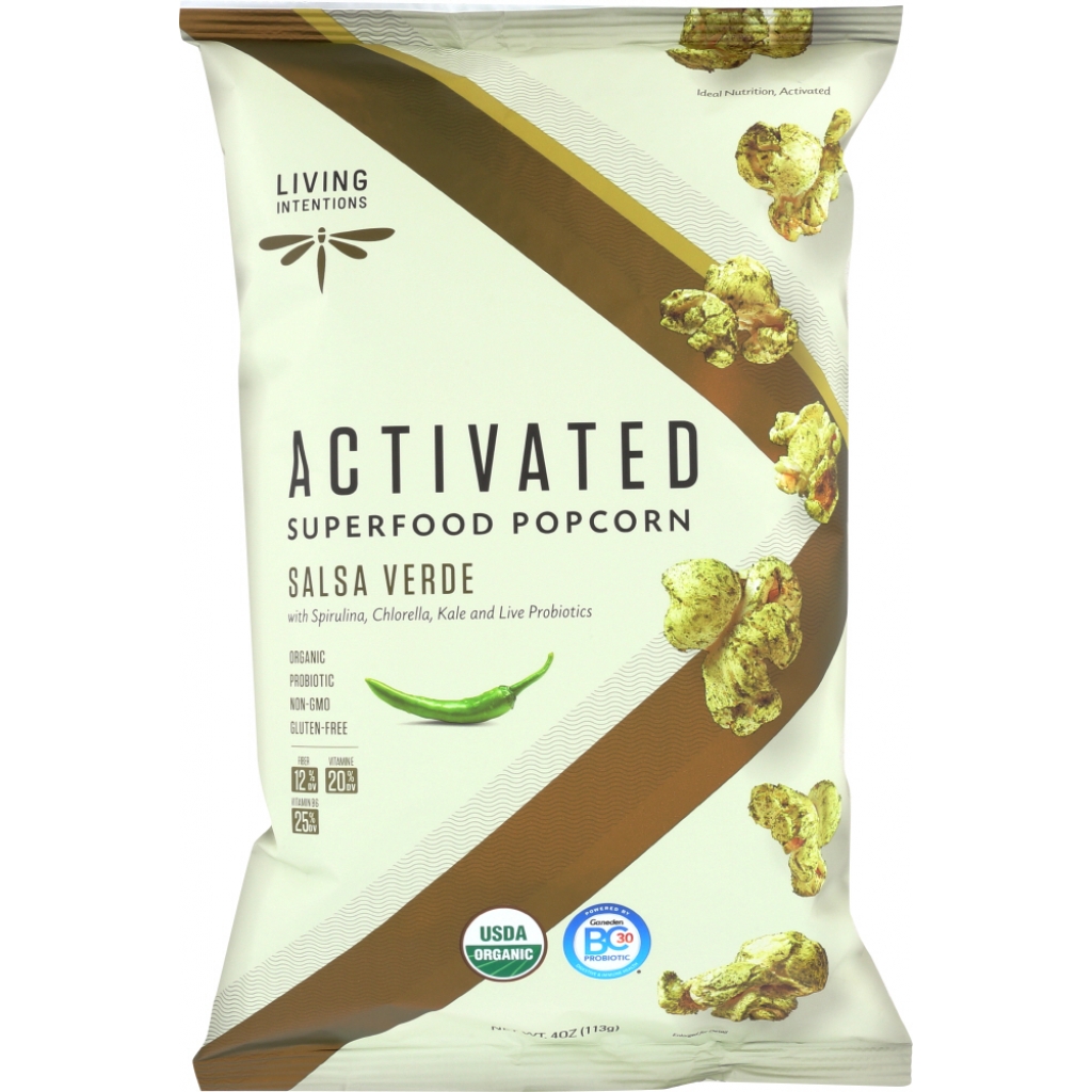 Salsa Verde Superfood Popcorn - 4 oz