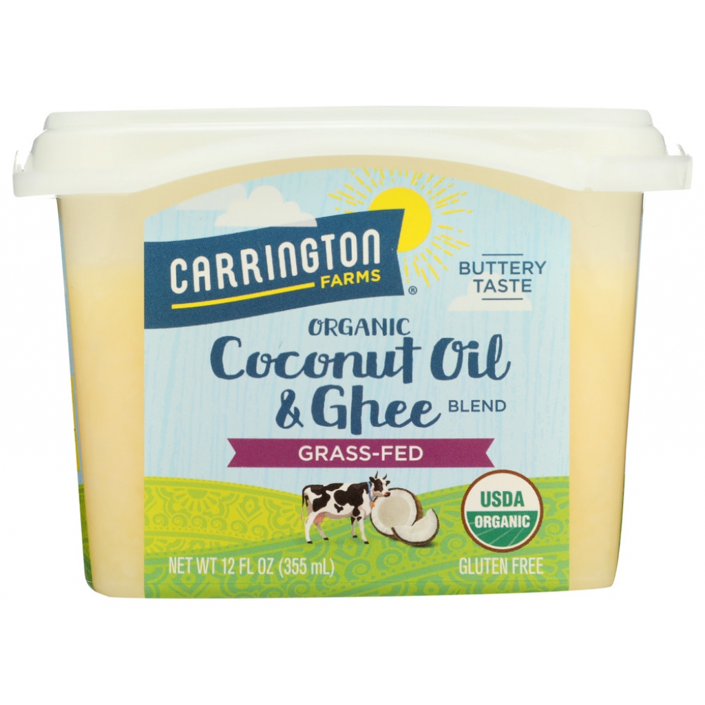 Organic Coconut Oil and Ghee Blend, 12 Oz