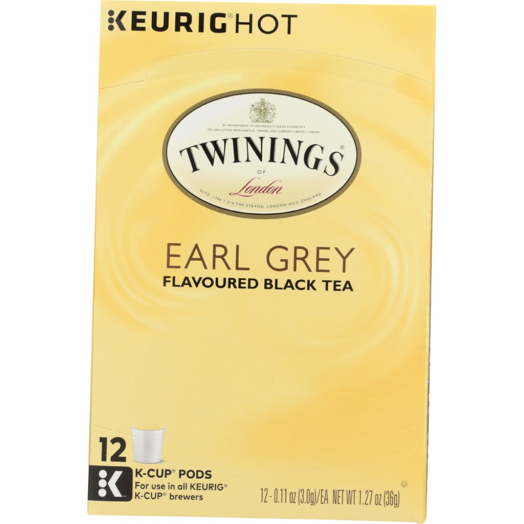 Earl Grey Tea K-Cups, 12 Cups, 1.27 oz