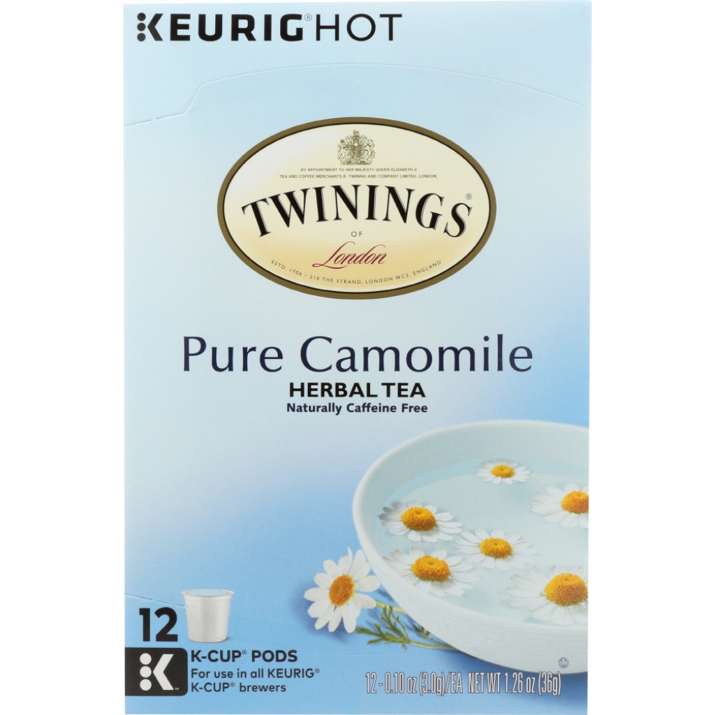 Tea K-Cups Pure Camomile, 12 Cups, 1.27 oz