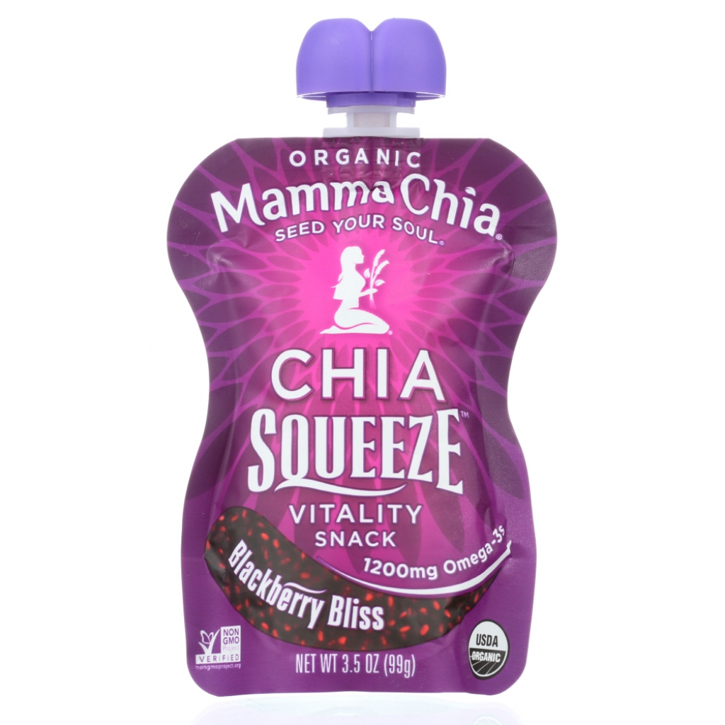 Organic Blackberry Bliss Chia Squeeze, 3.5 oz