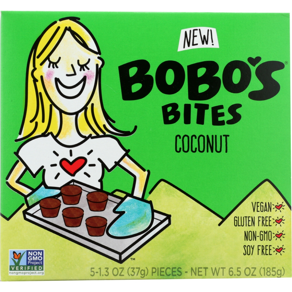 Bobo's Organic Coconut Oat Bites - 6.5 oz