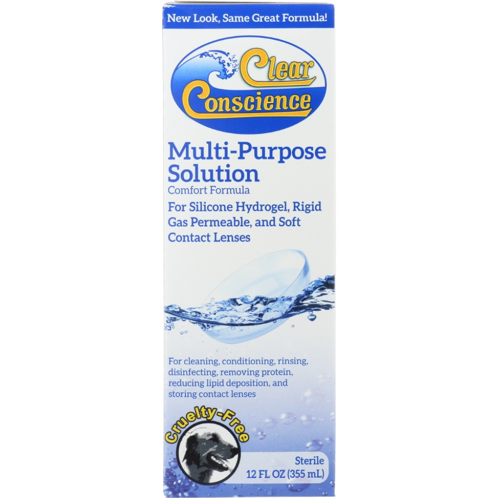 Multi-Purpose Contact Lens Solution, 12 oz