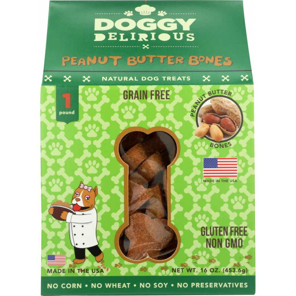 Grain-Free Peanut Butter Dog Treats