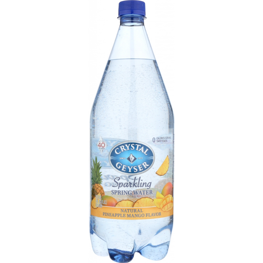 Sparkling Pineapple Mango Spring Water, 1.25 L