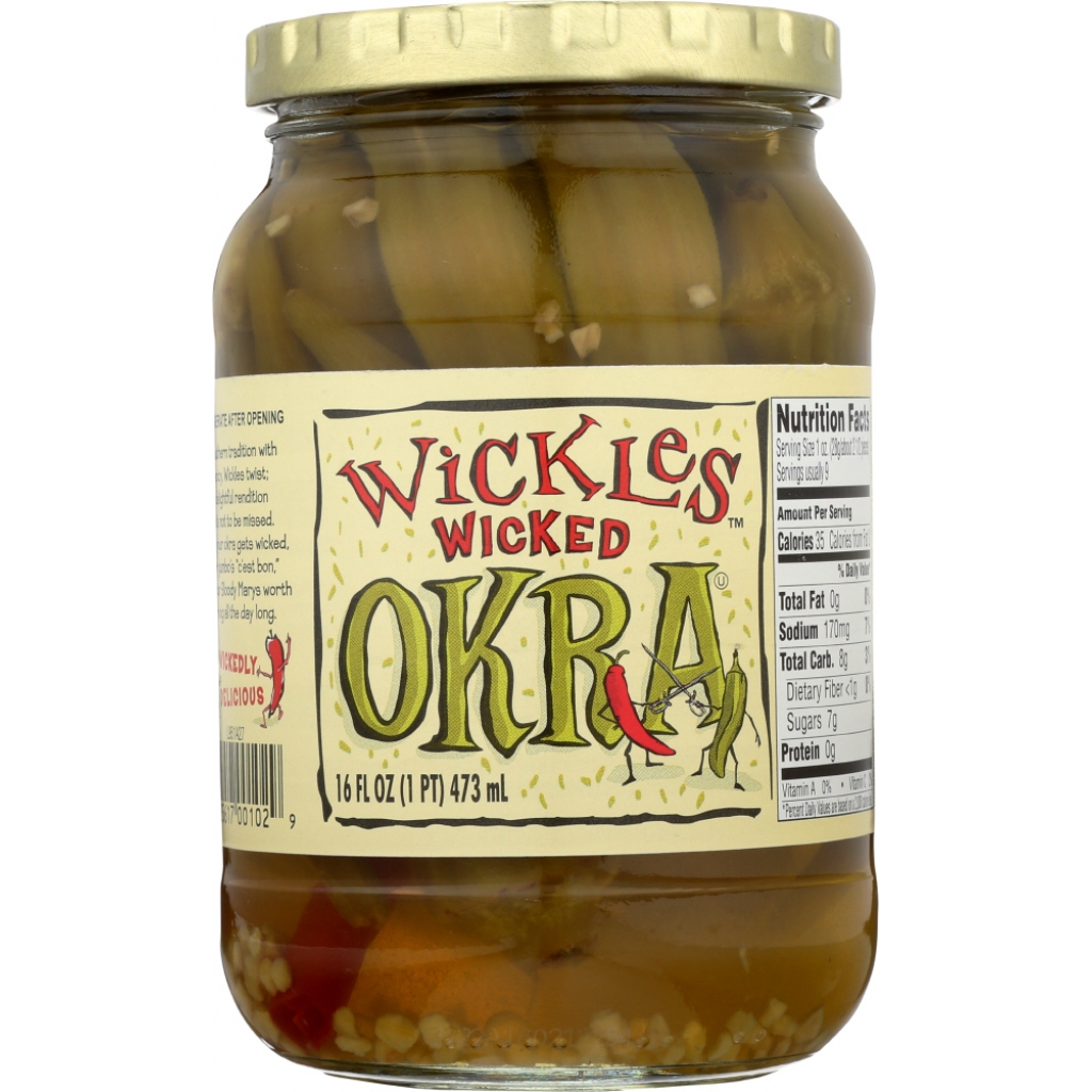 Wicked Okra Pickles